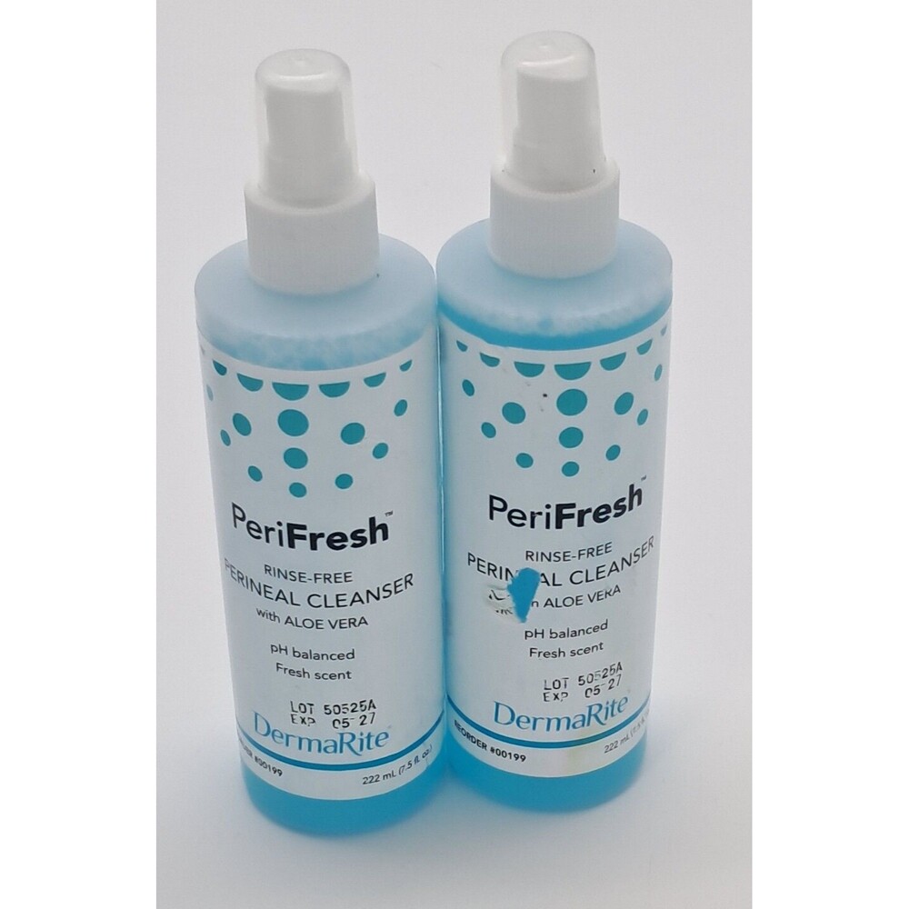 Peri-Fresh Perineal Cleanser Deodorizer For Incontinent Care 7.5 oz - Pack of 2